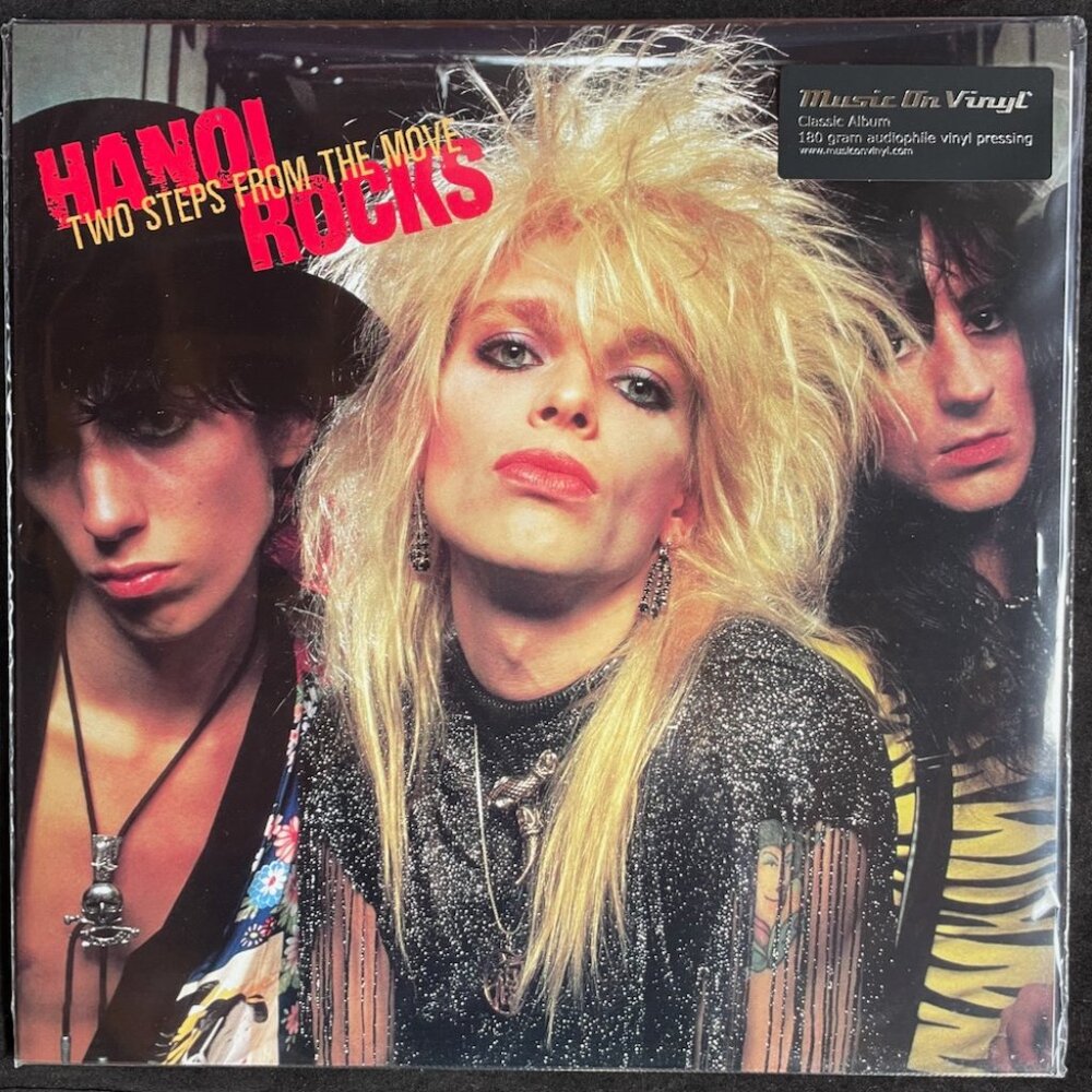 Hanoi Rocks – Two Steps From The Move – 180 Gram Vinyl, LP, Reissue, NEW Sealed